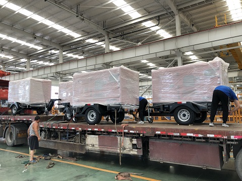 華全與客戶達成房地產業用柴油發電機組項目